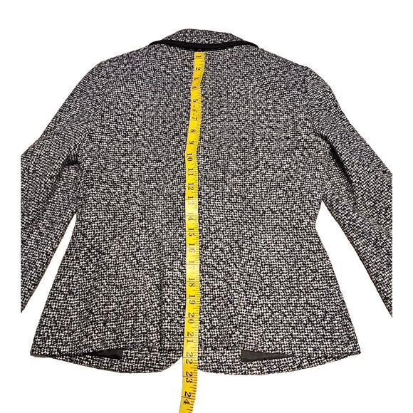 Black & White Jacket Blazer Womens Sz 2 Nine West Button Down Career - Picture 7 of 10